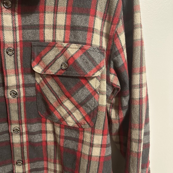 Stillwater Supply Jacket Mens‎ L Plaid Outdoor Hunting Y2K Fisherman Shacket 90s - Picture 4 of 6